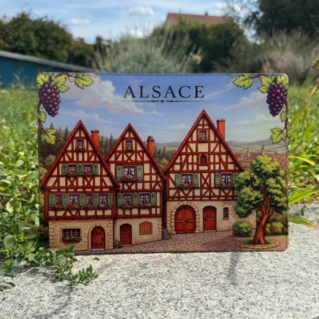 Planche en verre Alsace